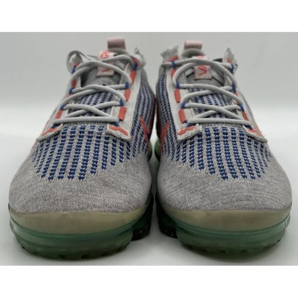 Nike Air VaporMax 2021 Flyknit Wolf Grey Mens Size 9.5 Athletic Shoes DQ3974-001